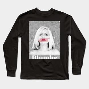 blondie Halftone Art Long Sleeve T-Shirt